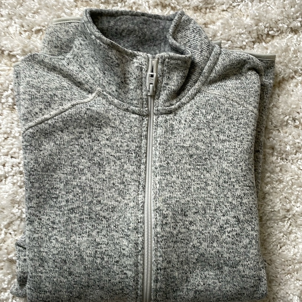 Eddie bauer full zip fleece jacket